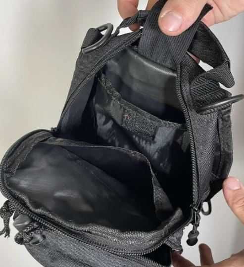 тактическая сумка через плечо для активного отдыха