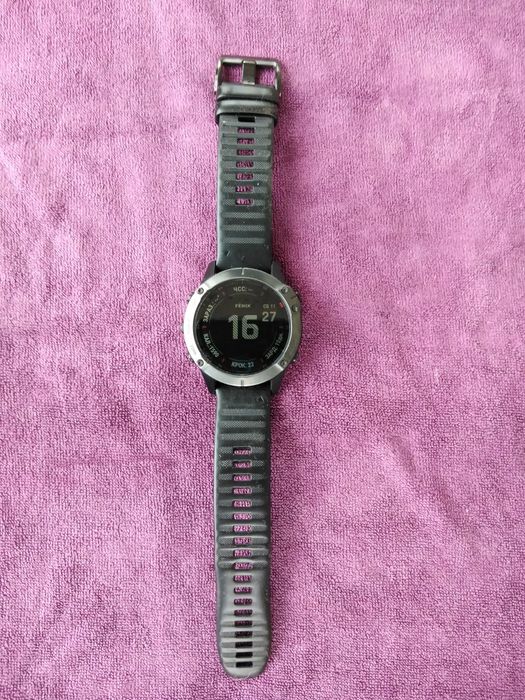 Garmin Fenix 6 sapphire годинник. Читайте опис.