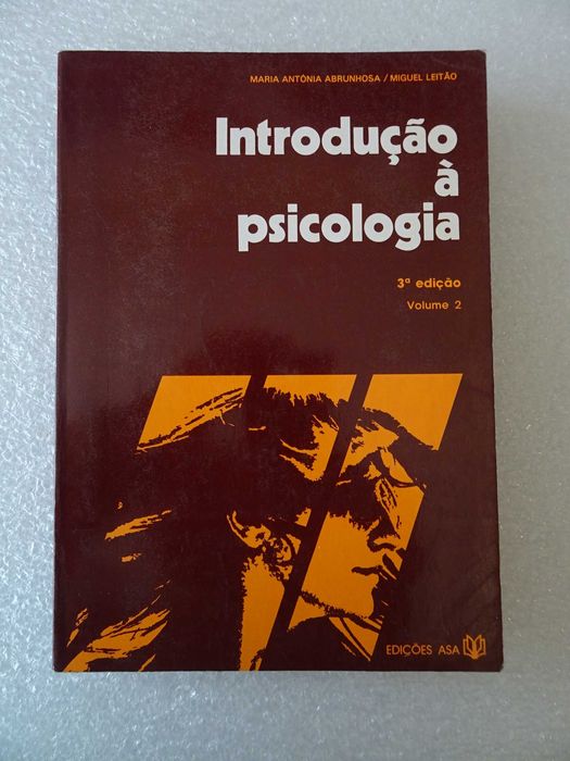Livro - Introdução à psicologia - Maria António Abrunhosa / Miguel