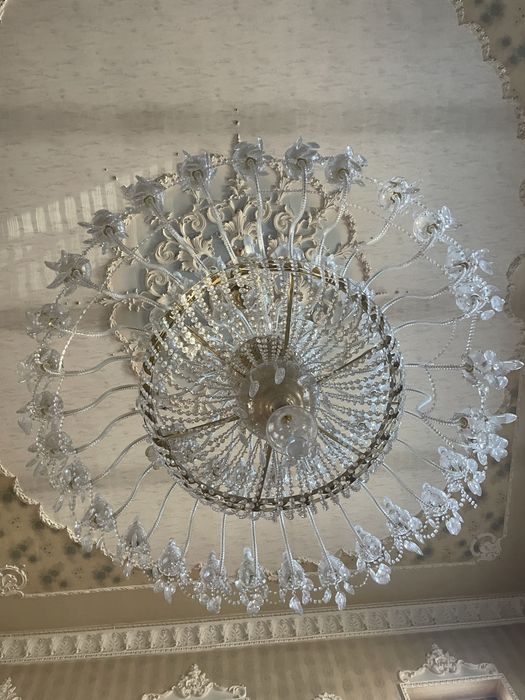 Люстра хрусталь Чехия