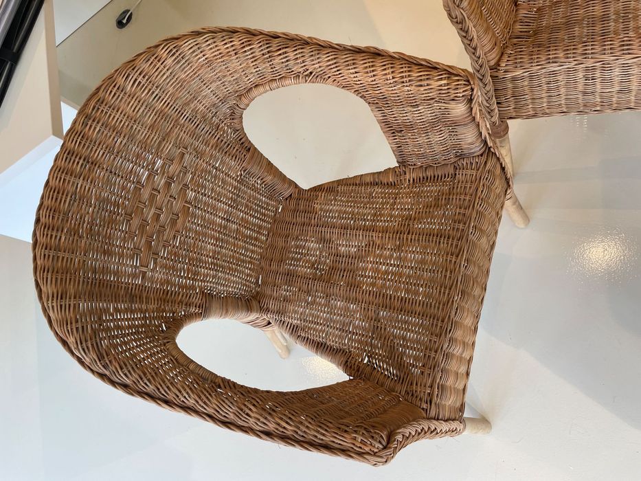 Cadeiras bambu par