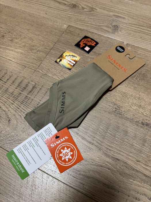 Літній бафф (балаклава) Simms Bugstopper Sungaiter (Stone), UPF50+