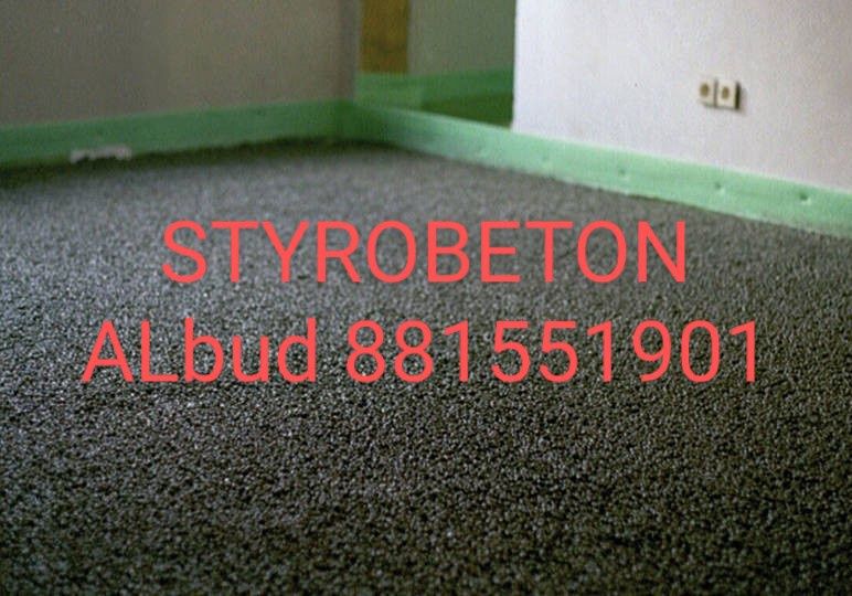 STYROBETON posadzki wylewki