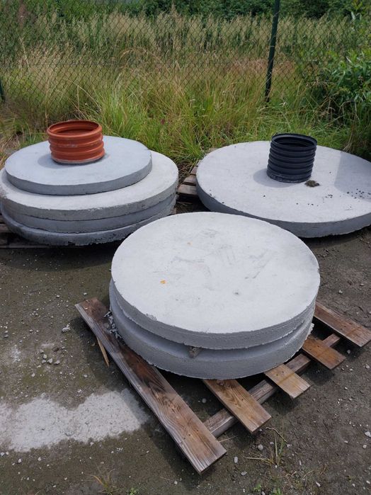 Ażury , płyty yomb , kręgi betonowe , przyczółki betonowe