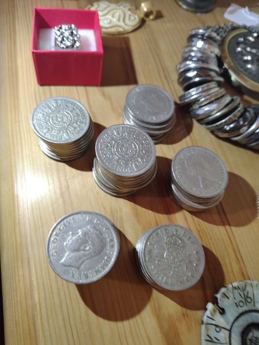 Wielka Brytania – floriny (2 shillings) 1947–1967