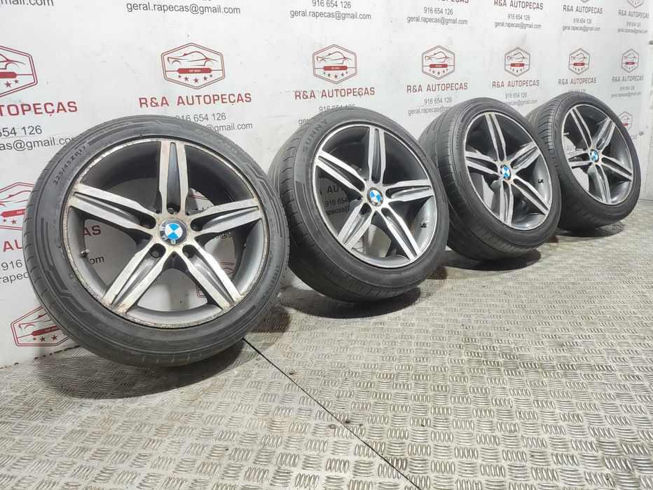 Conjunto Jantes Ronal R17 BMW F20 F21 Star Spoke Style 379 Original