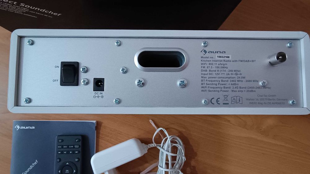 Интернет радио AUNA CONNECT SOUNDCHEF модель 10032166