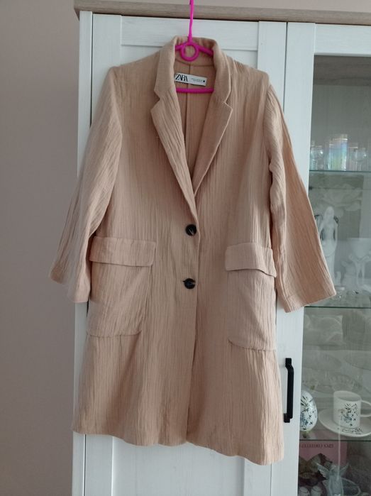 Zara płaszcz damski wiosenny
