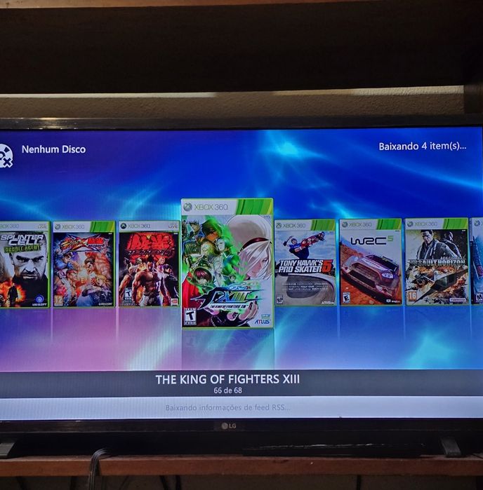 Xbox360 super slim  500 gb  desbloqueada  .