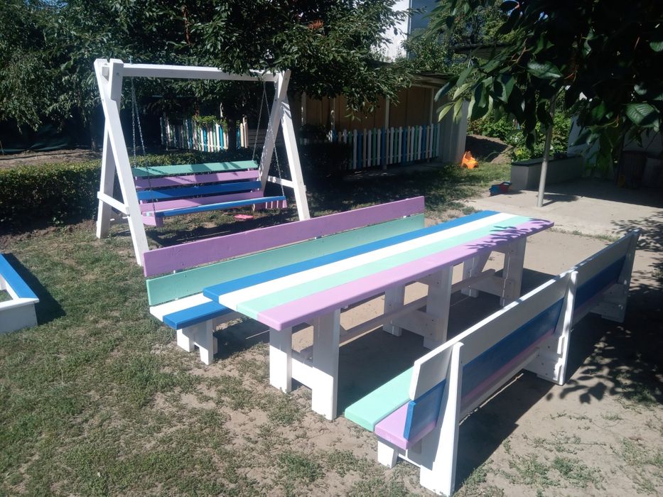 Дитячі майданчики. Детские площадки.Качели. Качелі. Гойдалки.Розкладна