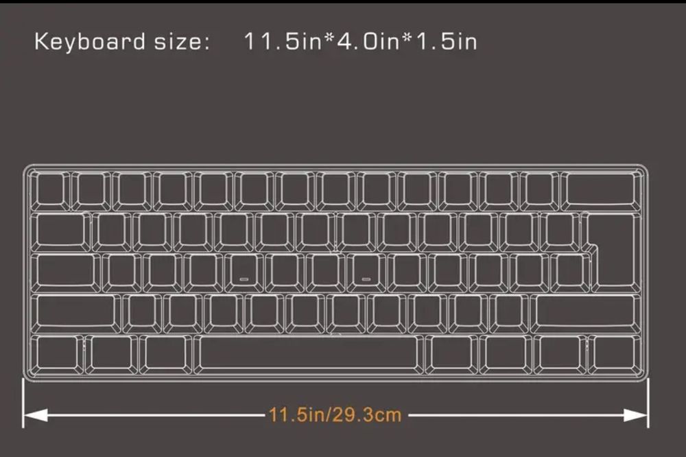 Портативна компактна міні-клавіатура