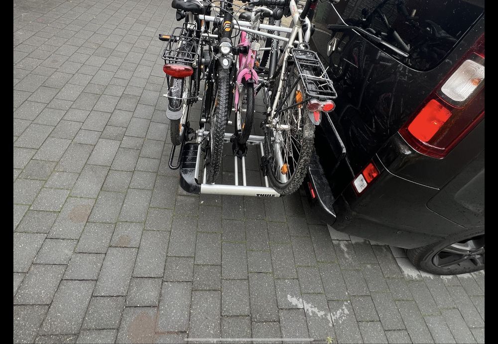 Okazja Bagażnik na haka na  4 rowery firmy THULE EUROCLASSIC PRO 903