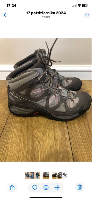 Salomon buty damskie trekking  Mezari 42 dl 26.5