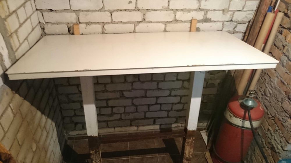 Стол металлический для стационарной установки