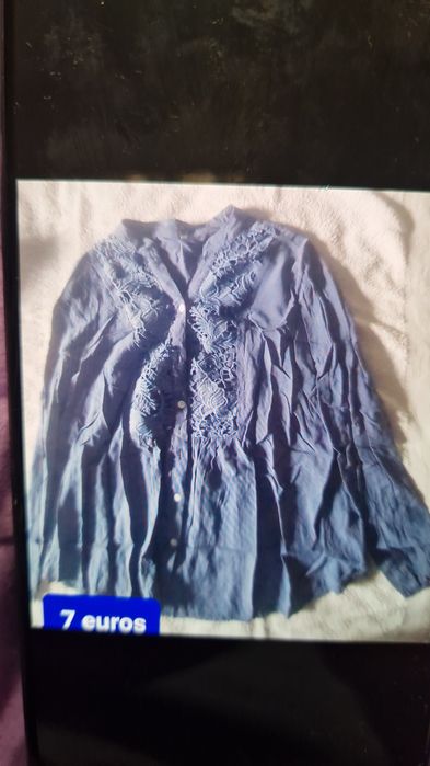 Camisas senhora com renda