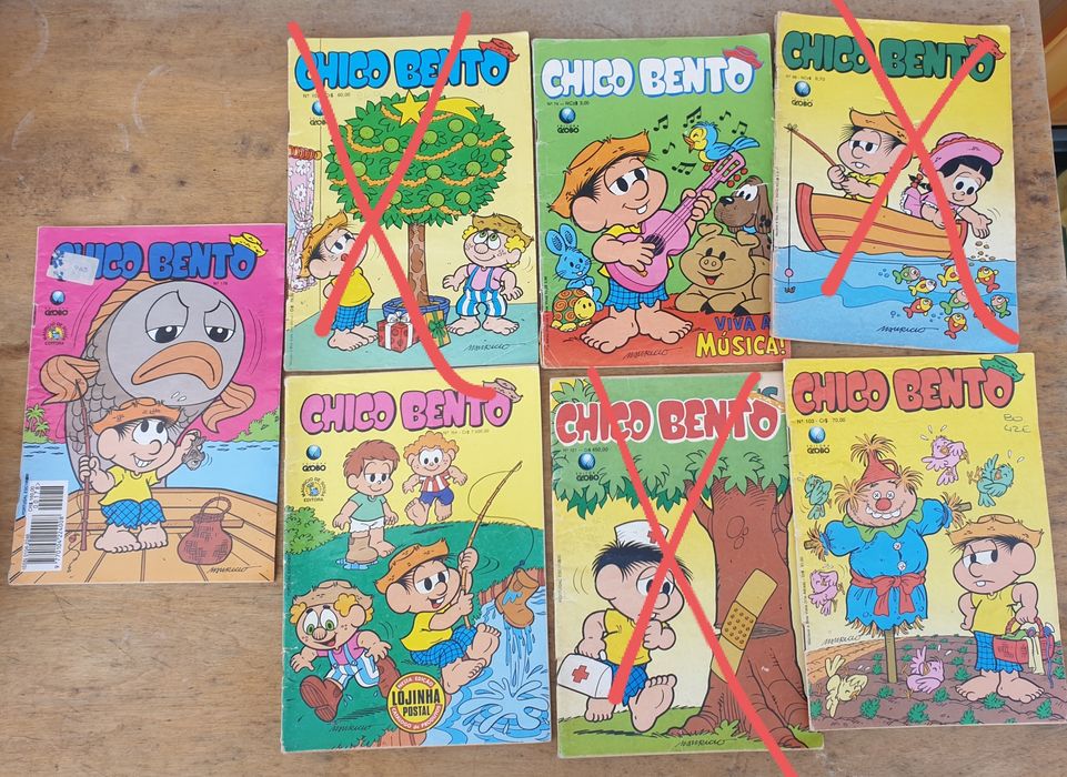 Revistas antigas de banda desenhada