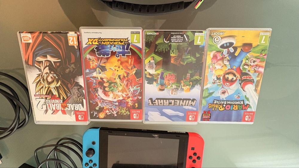 Nintendo Switch v1 + mais jogos
