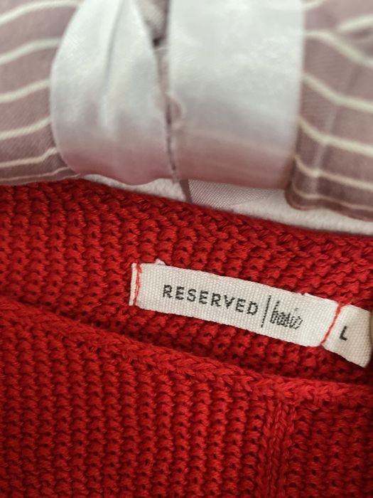 Sweter czerwony RESERVED L