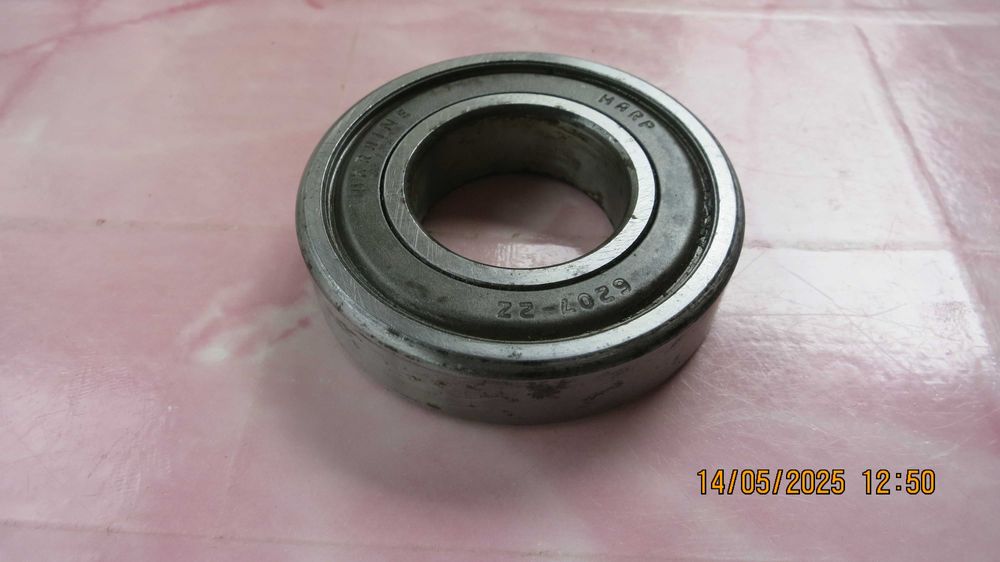 Подшипник 6207-ZZ (207) HARP Ukraine 35х72х17 cо стальными вкладками