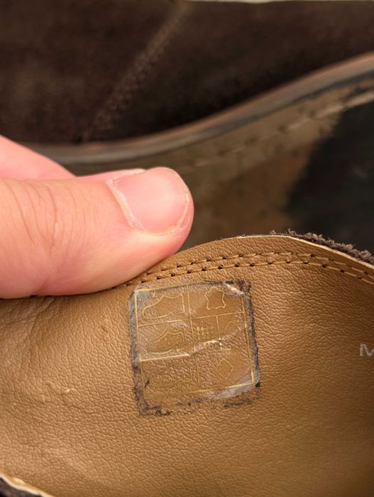 Sztyblety, buty zamszowe męskie TOPMAN