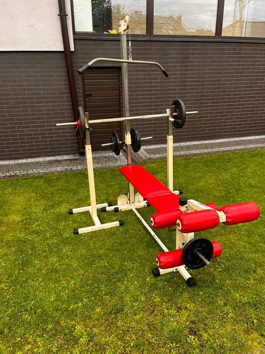 Atlas do ćwiczeń, zestaw treningowy siłowy