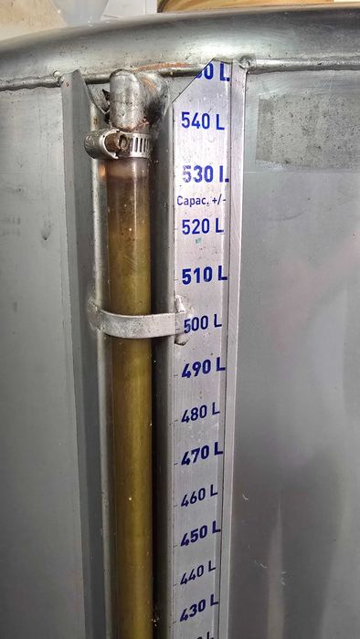 Depósitos INOX Vinho AISI 316L de 2000 e 550 lts