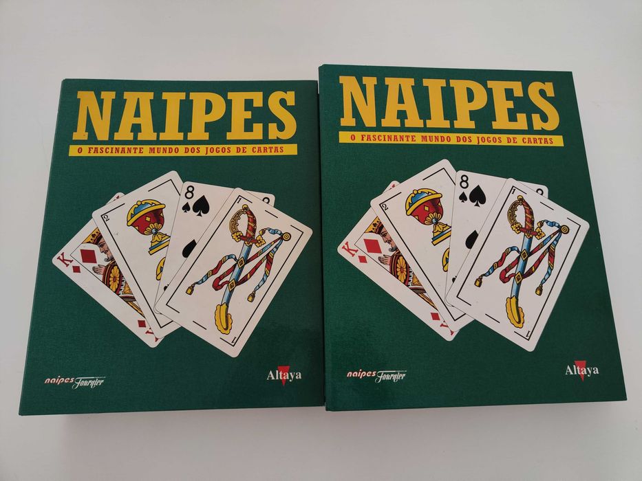 Coleção Naipes da Altaya - as duas primeiras pastas