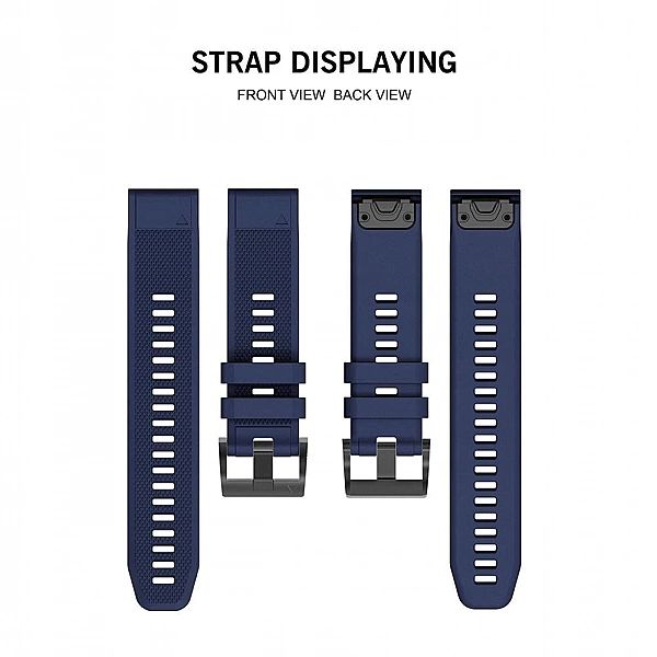 Pasek do Garmin Fenix 5 / 6 / 6 Pro Navy Blue