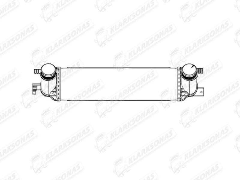 Інтеркулер FORD MUSTANG, 2015- FR3Z6K775A    147х525