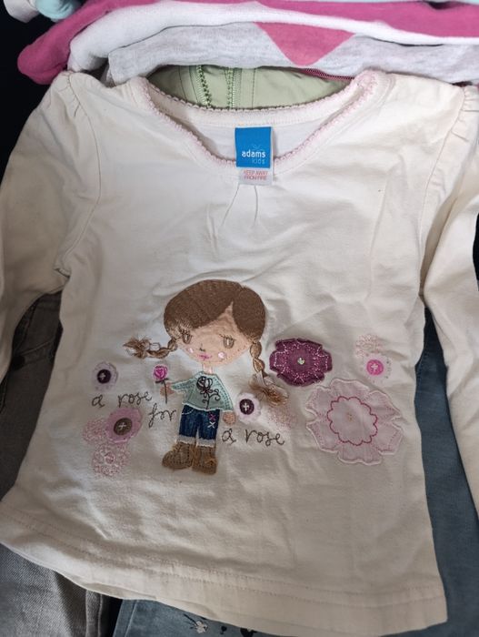 Ubranka dla dziewczynki 74/80/86/92