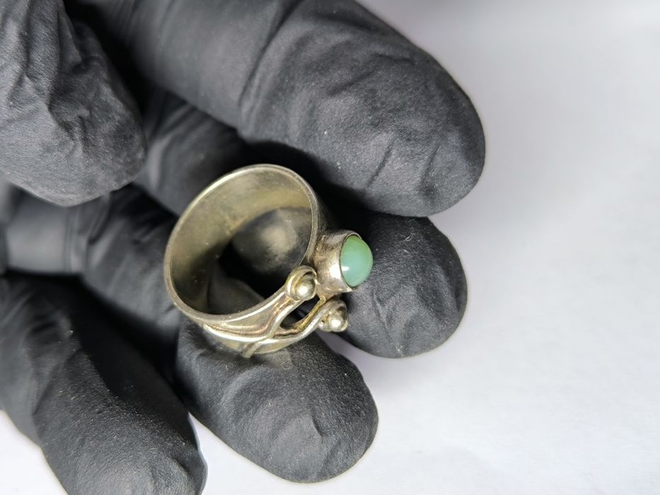 Pierścionek srebrny M1