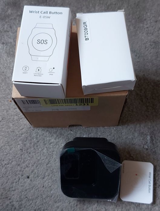 DAYTECH Przycisk alarmowy dla seniorów na telefon komórkowy