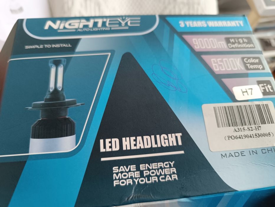 Lâmpada led H4 e H7