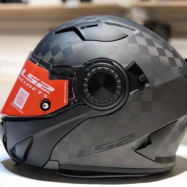 Capacete NOVO modular LS2 Carbono Total (40% Desconto) Tamanho S
