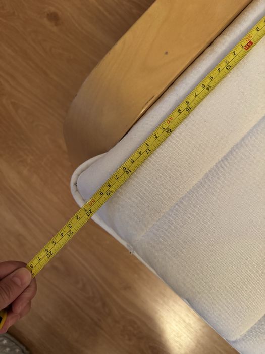 Repousa pés Ikea chapa de bétula