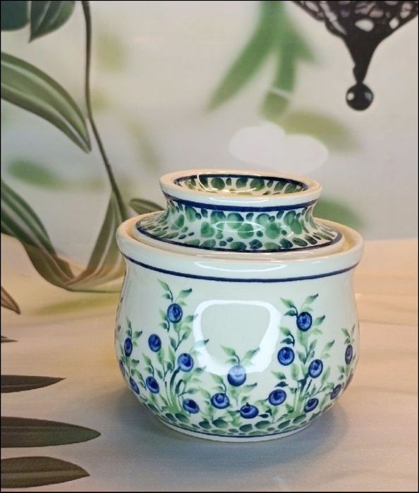 Maselniczka ceramiczna hermetyczna wodna Z.C.B.Bolesławiec