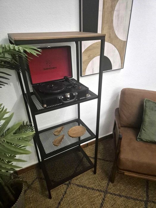 Conjunto  Estante e Mesa Centro / Prateleira / Aparador / Movel  Apoio