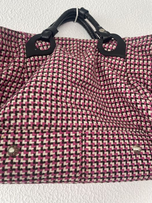 Mala Parfois Rosa Branca e Preto