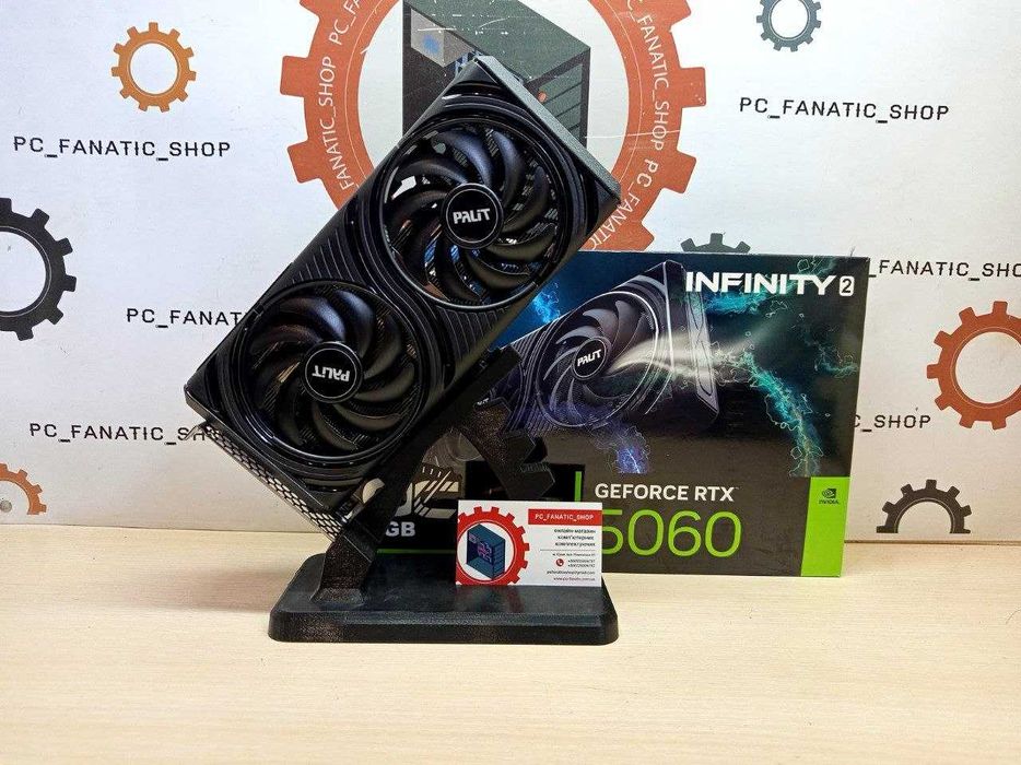 Відеокарта Palit GeForce RTX 5060 Infinity 2 OC (NE75060V19P1-GB2063L)