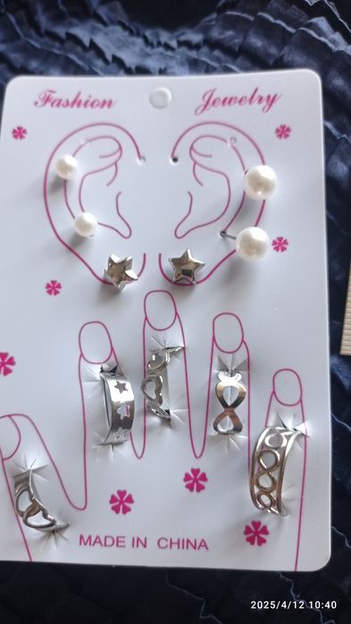 Серьги-под жемчуг с маргазитами