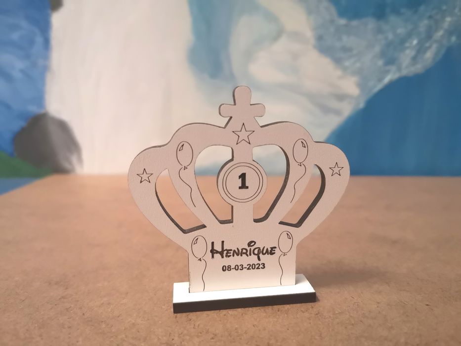 Lembrança de aniversário batizado e comunhão personalizada