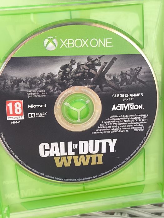 Gra Call of Duty WWII Xbox one super stan PL #199/18