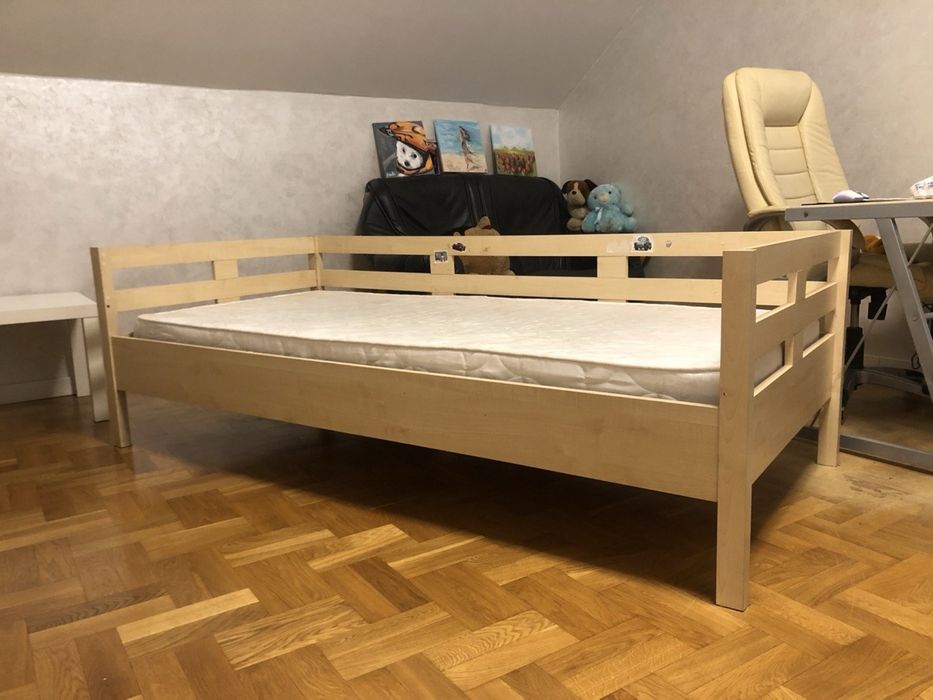 Ліжко + Матрас 2 на 0.8