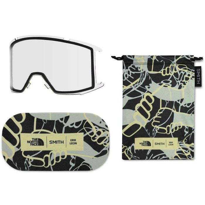 Smith Squad x TNF маска сноуборд лижі The north face зима похід борд