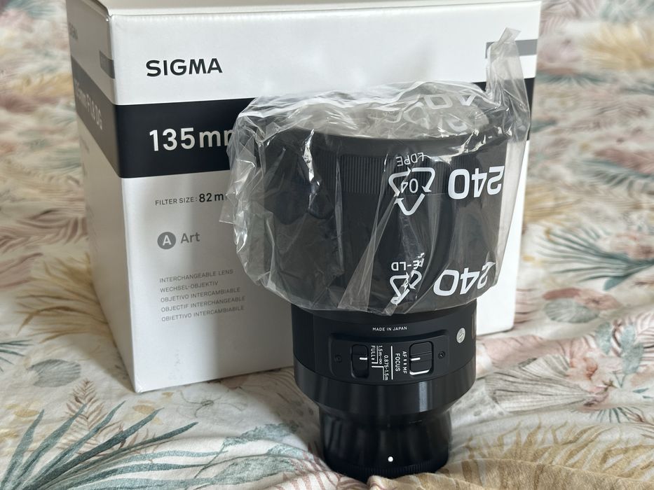 Obiektyw Sigma 135mm f/1.8 ART DG Sony GWARANCJA