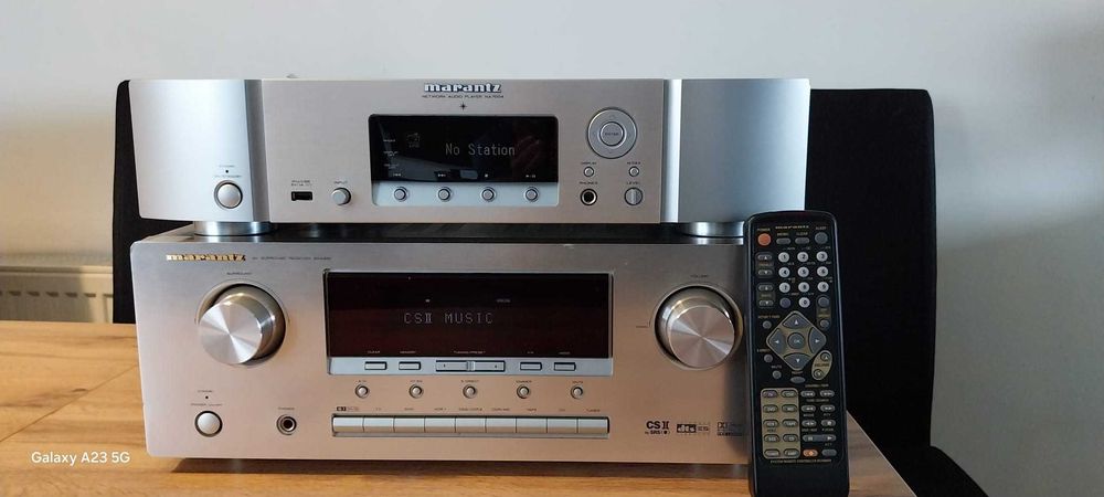 Amplituner Marantz SR4300 plus odtwarzacz sieciowy Marantz  NA 7004