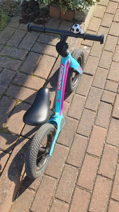 Rower rowerek biegowy Karbon - stan b.dobry