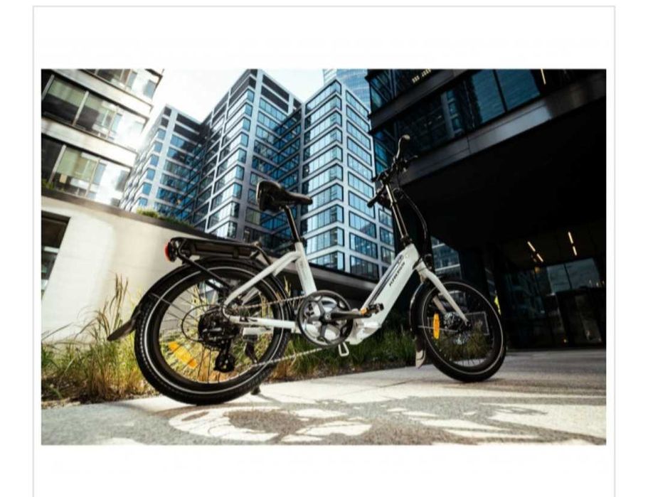 Rower elektryczny damski składany Kross Flex Hybrid