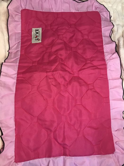 Красивая наволочка для подушки 2 шт с рюшами