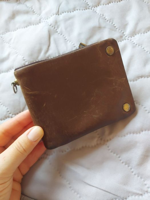 Carteira em pele Homem